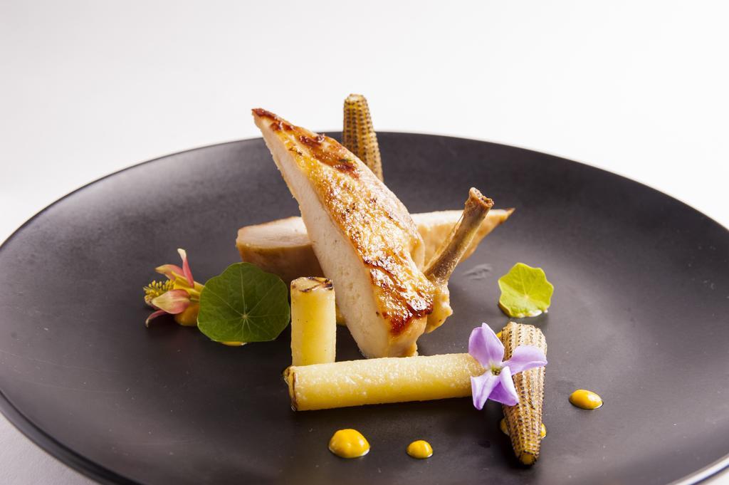 The Fitzwilliam Hotel Dublin Exterior photo A modern French dish