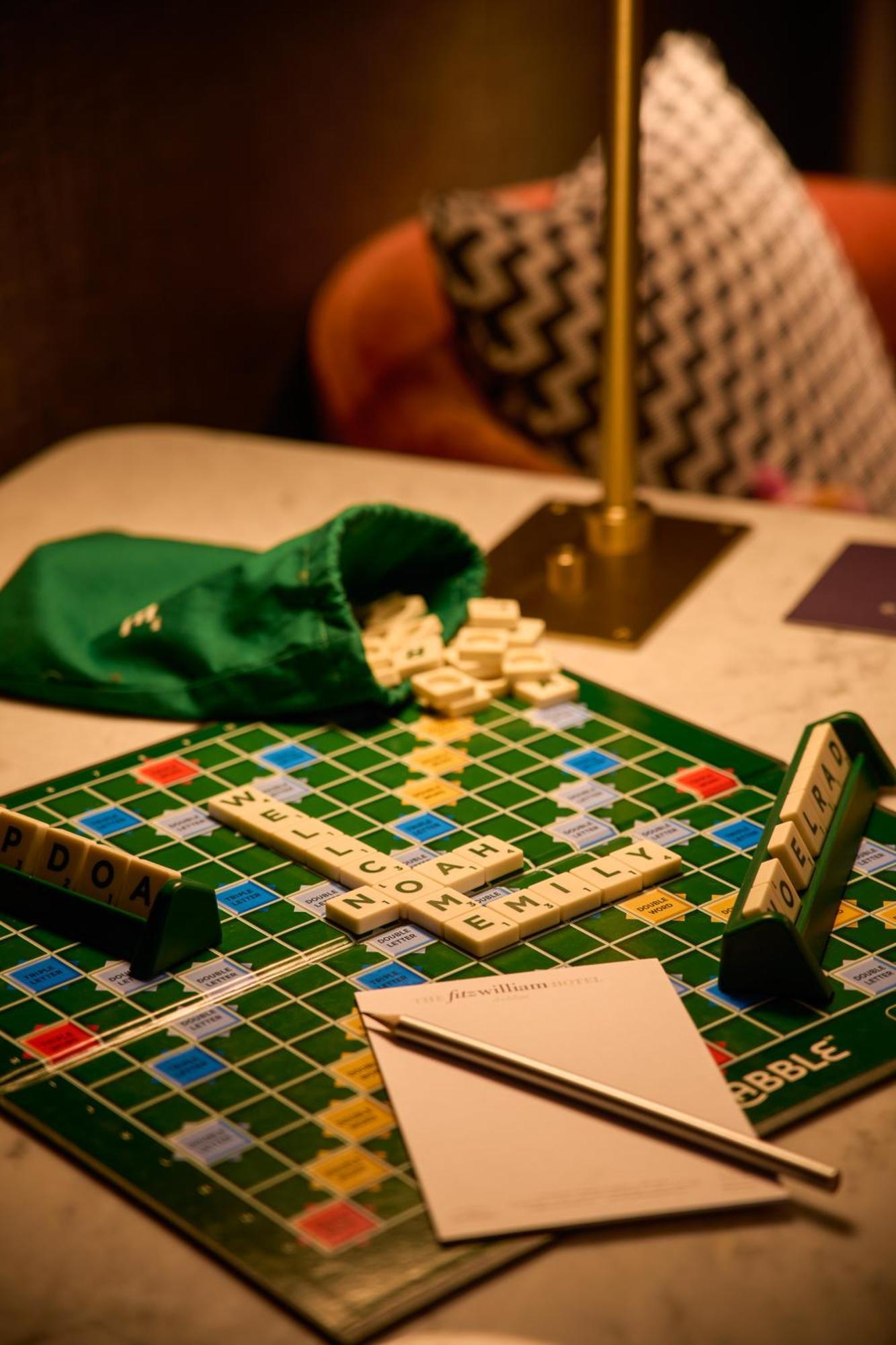 The Fitzwilliam Hotel Dublin Exterior photo A game of Scrabble